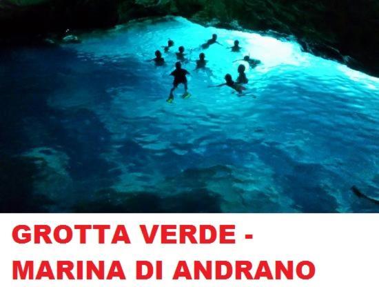 Villa La Terrazza Di Fabrizio 5 Minuti Dal Mare Andrano Exterior foto